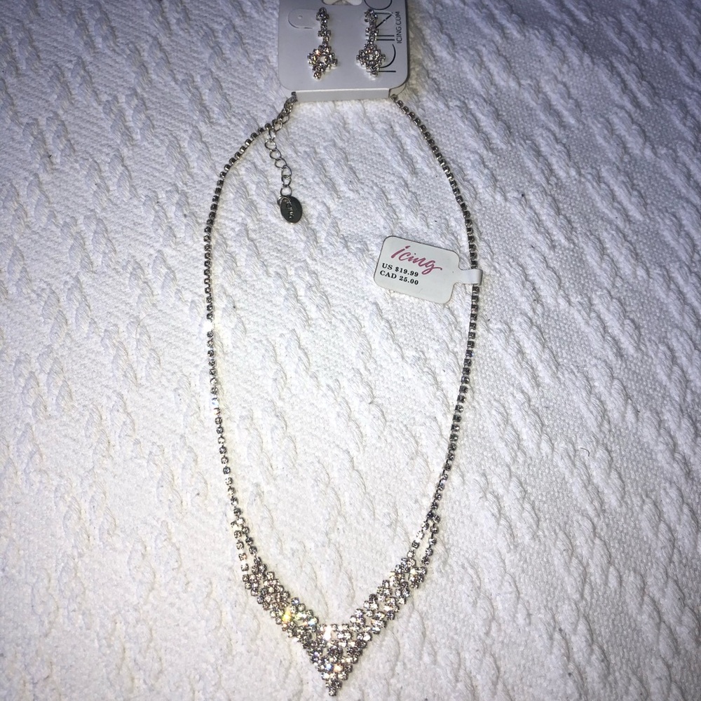 ICING | Matching Necklace and Earrings